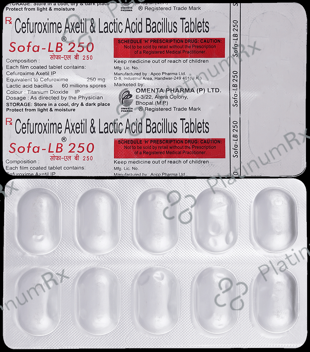 Sofa-LB 250 mg Tablet