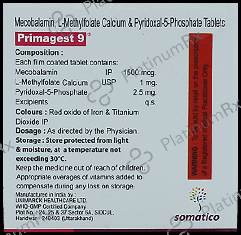 Primagest 9 Tablet