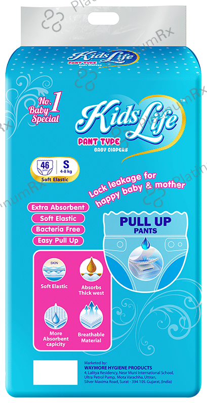 Kids Life Pant Type Baby Diaper Small
