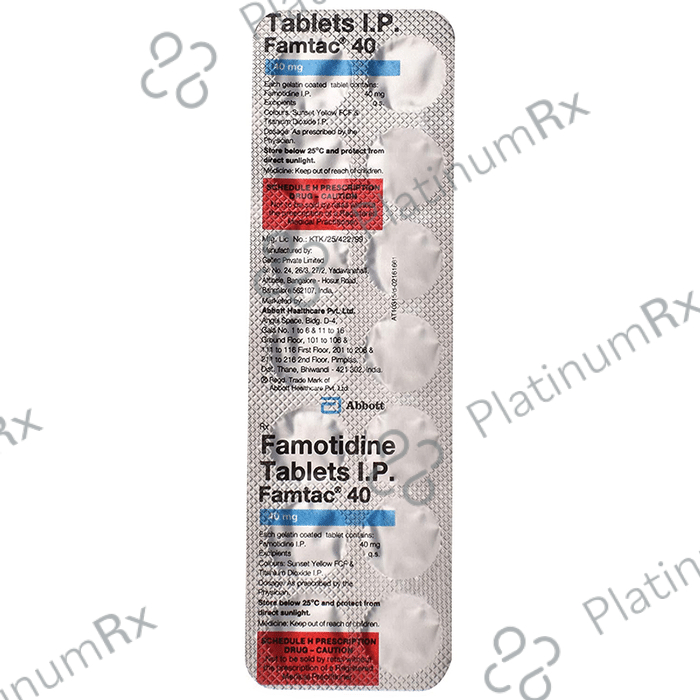 Famtac 40mg Soflet 14s