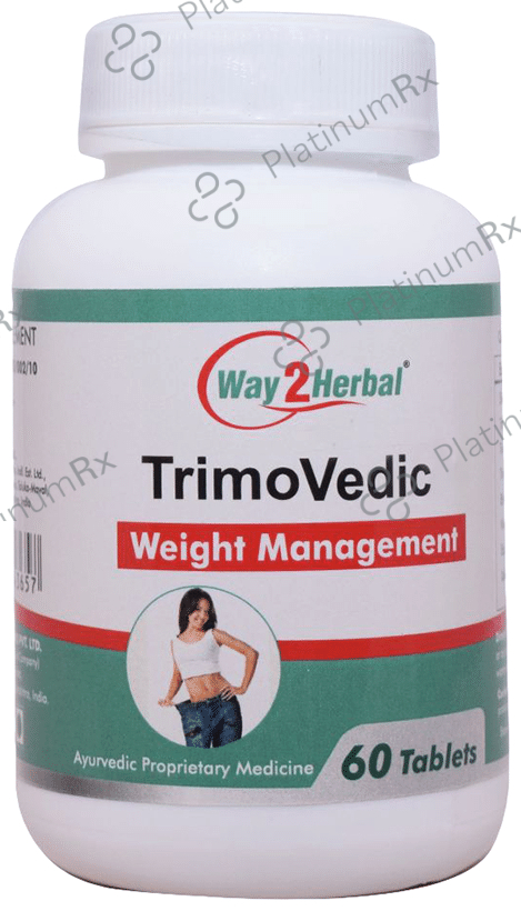 Way2Herbal Trimo Vedic Weight Management Tablet 60 tablets