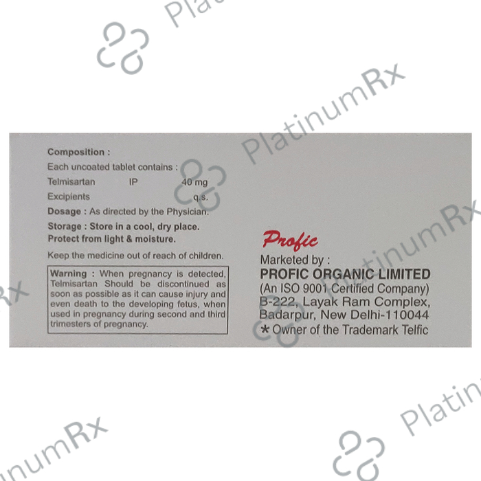 Telfic 40 Tablet