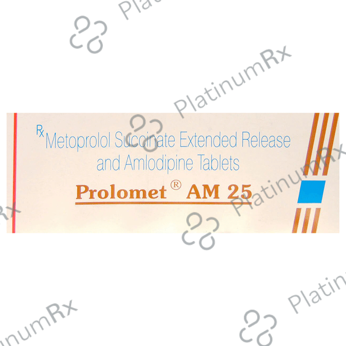 Prolomet AM 5/25mg Tablet PR 10s