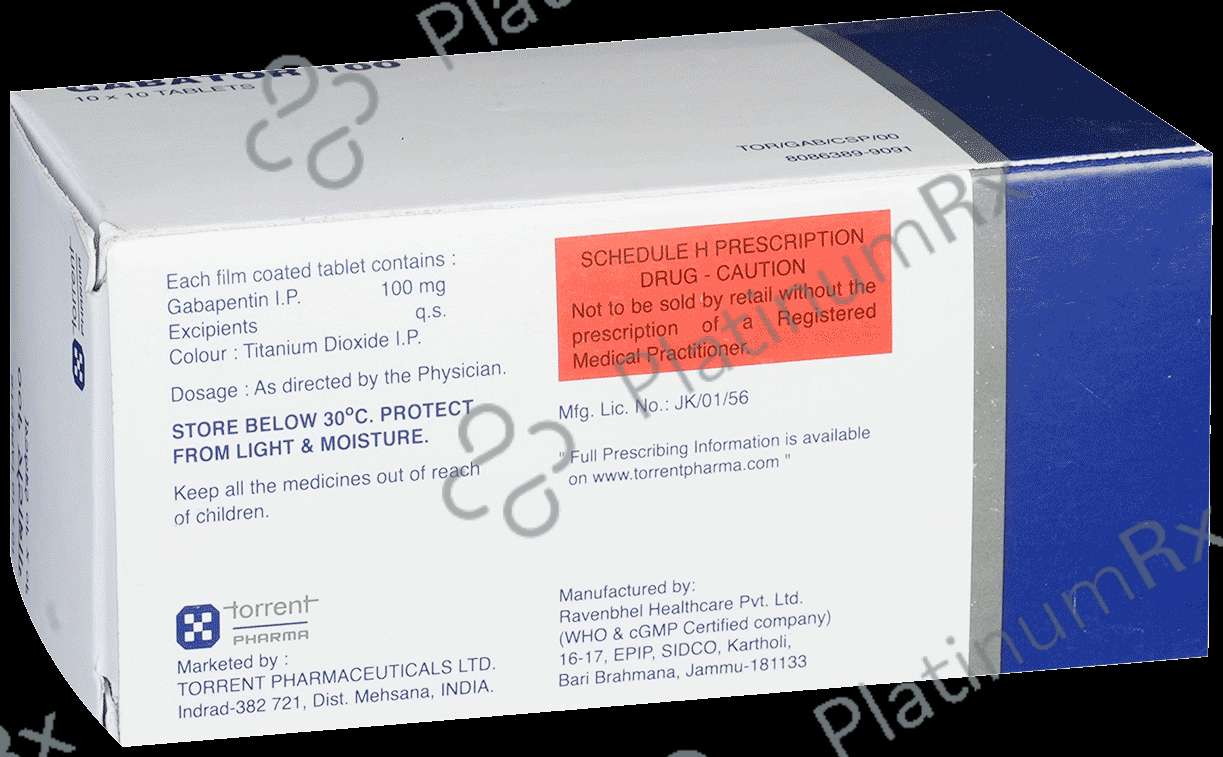 Gabator 100 Tablet
