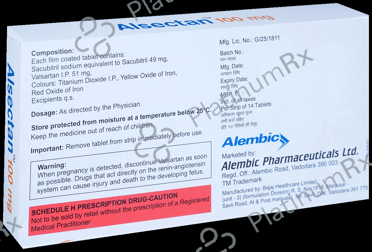 Alsectan 49mg/51mg Tablet