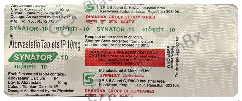 Synator 10 Tablet