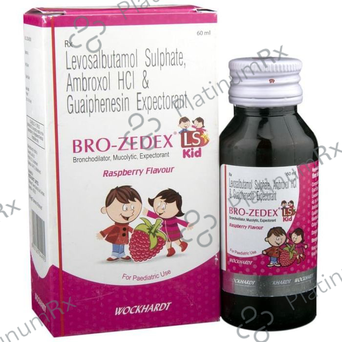 Bro Zedex LS Kid Raspberry Expectorant 60ml