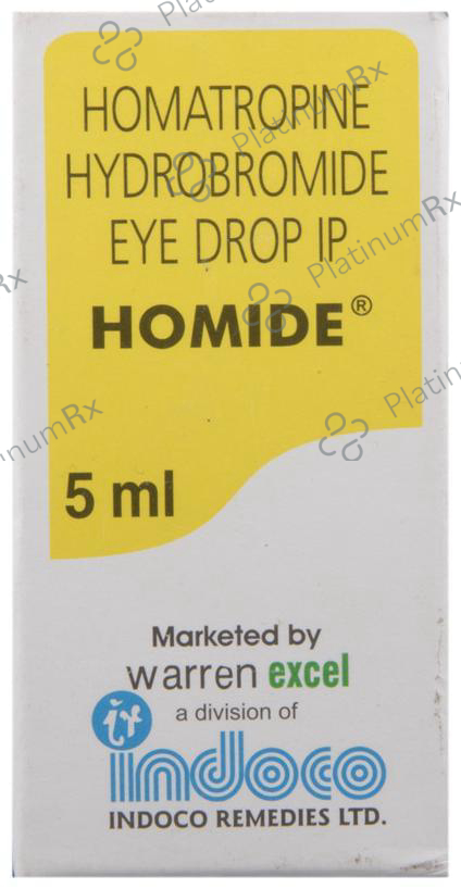 Homide 2% Eye Drop 5ml