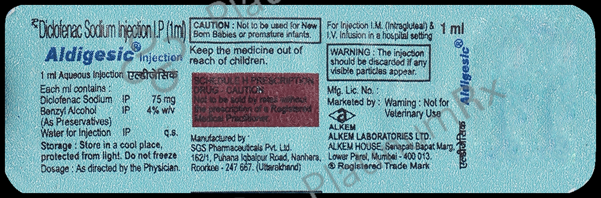Aldigesic Injection
