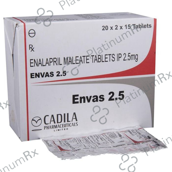 Envas 2.5mg Tablet 15s