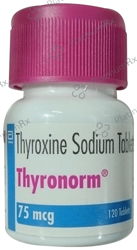 Thyronorm 75mcg Tablet 120s