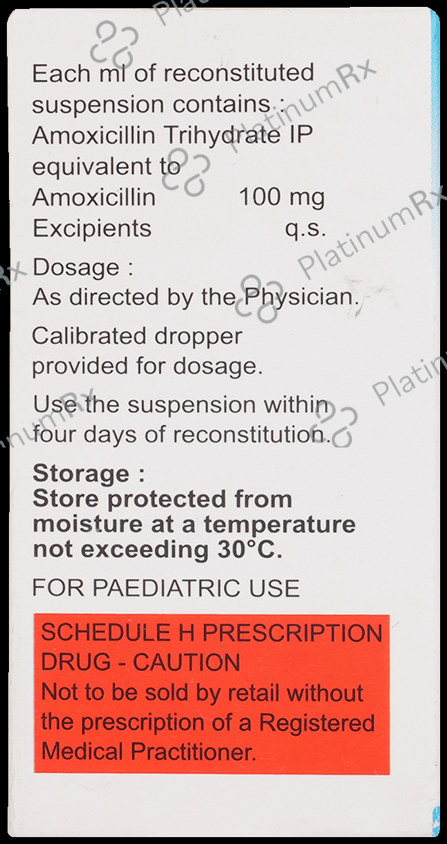 Almox 100mg Oral Drops