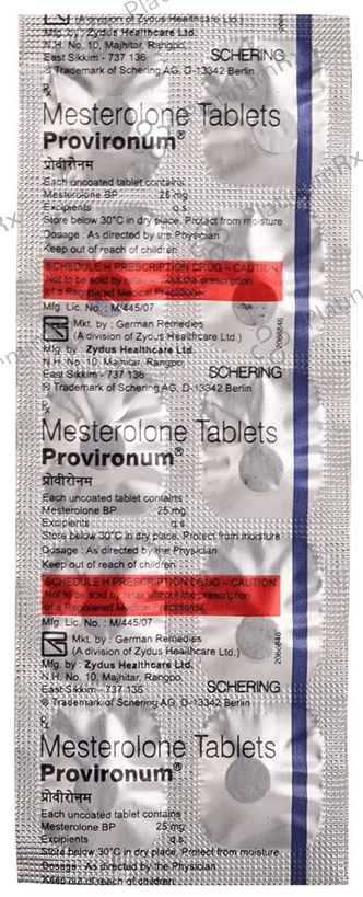 Provironum 25mg Tablet 10s
