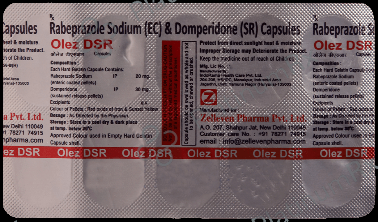 Olez DSR 30/20mg Capsule 10s