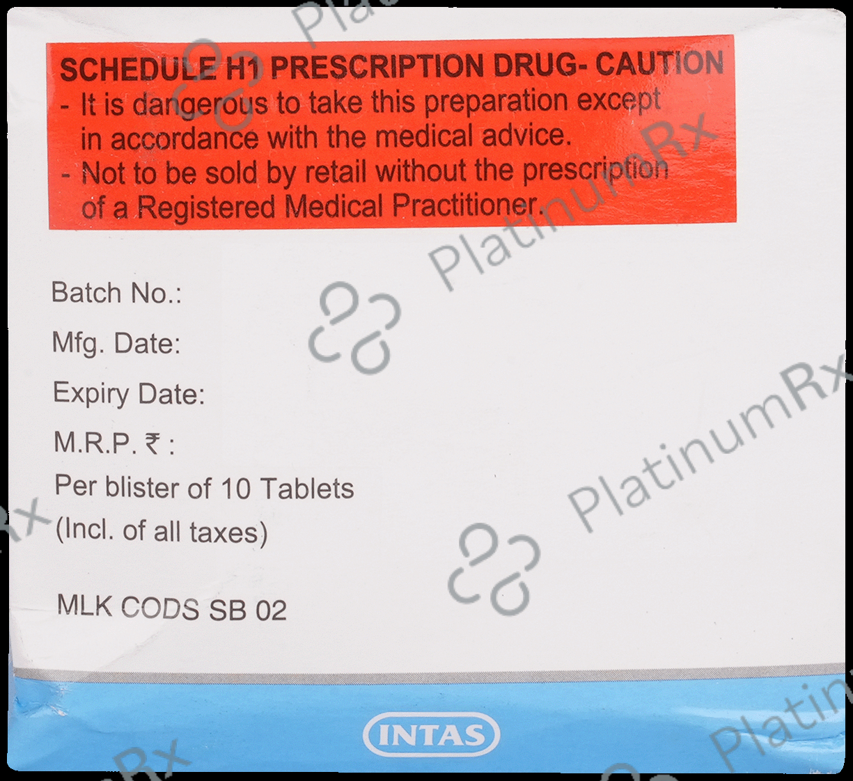 Ceftas O DS 400/400mg Tablet 10s