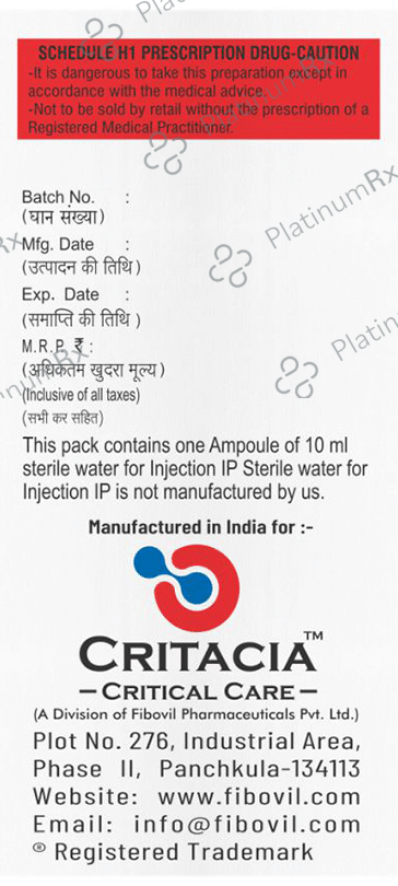 Critdime 1000mg Injection