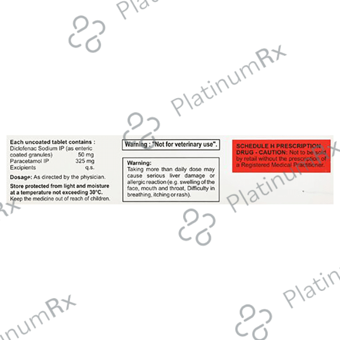 Magadol 50mg/325mg Tablet