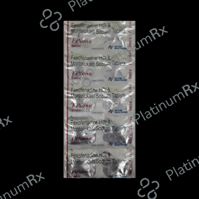 Fexona 120/10mg Tablet 10s