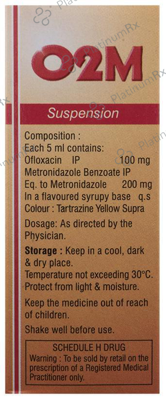 O2 M 200/100mg Oral Suspension 60ml