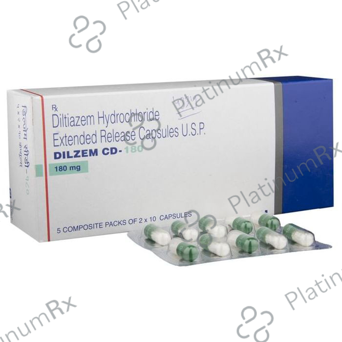 Dilzem CD 180mg Capsule 10s