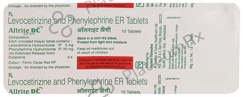Allrite DC Tablet ER