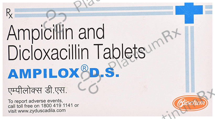 Ampilox DS 500/500mg Tablet 10s