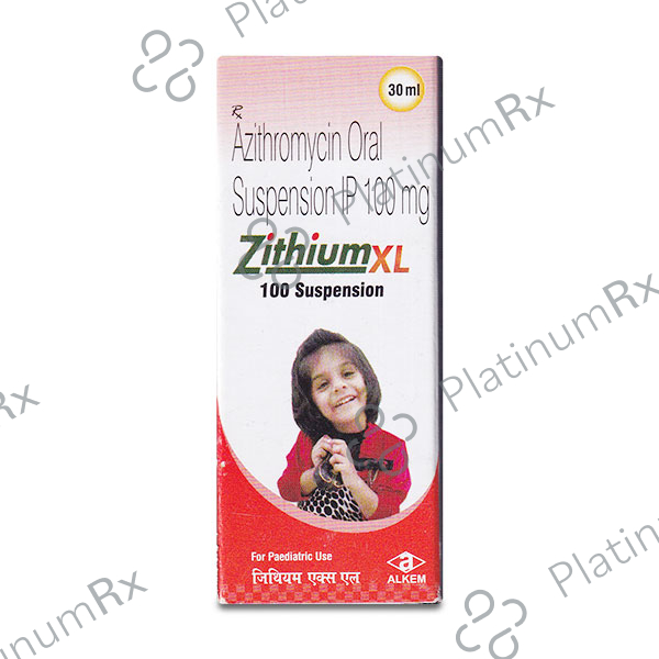 Zithium XL 100mg Suspension 30ml