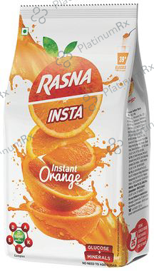 Rasna Insta with Glucose & Minerals - Flavour Instant Orange