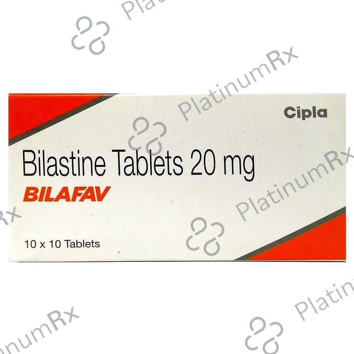 Bilafav 20mg Tablet 10s
