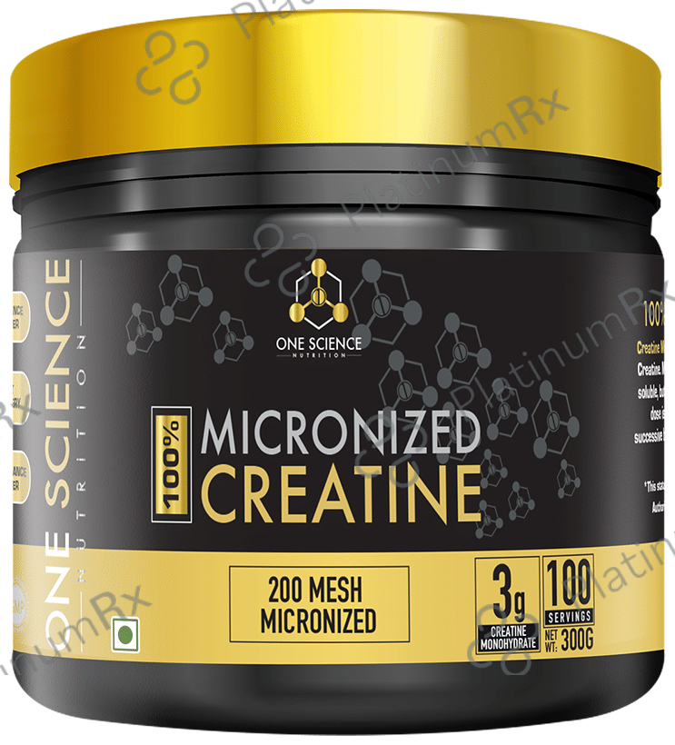 One Science Nutrition 100% Micronized Creatine Powder