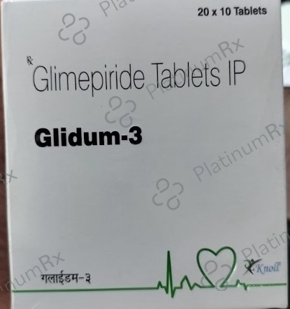 Glidum 3mg Tablet 10s