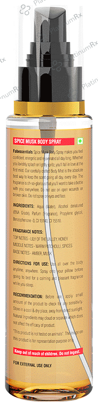 Fabessentials Spice Musk Body Spray