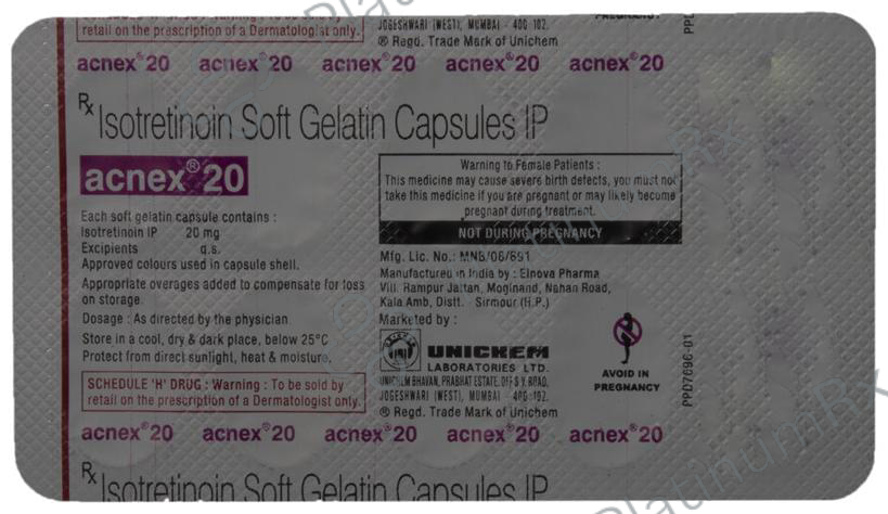 Acnex 20 Capsule