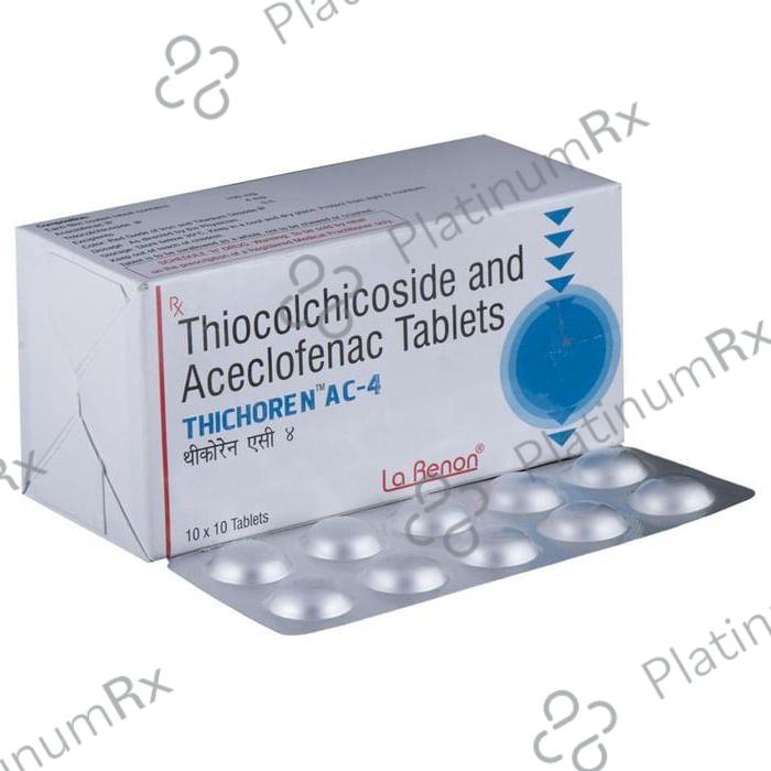 Thichoren AC 100/4mg Tablet 10s