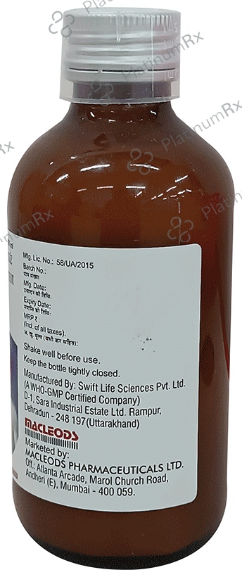 MacRaft Mint Sugar Free Oral Suspension 200ml