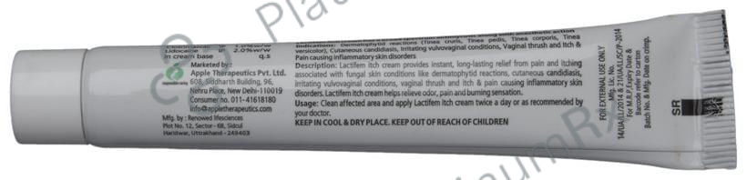 Lactifem Itch Vaginal Cream Vaginal Cream