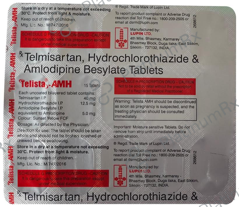 Telista AMH Tablet 15s