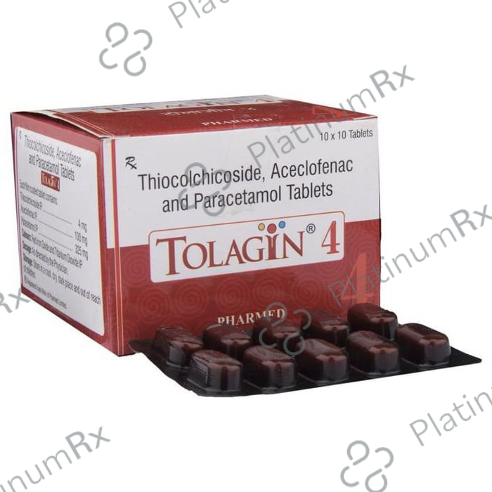 Tolagin 4 100/325/4mg Tablet 10s