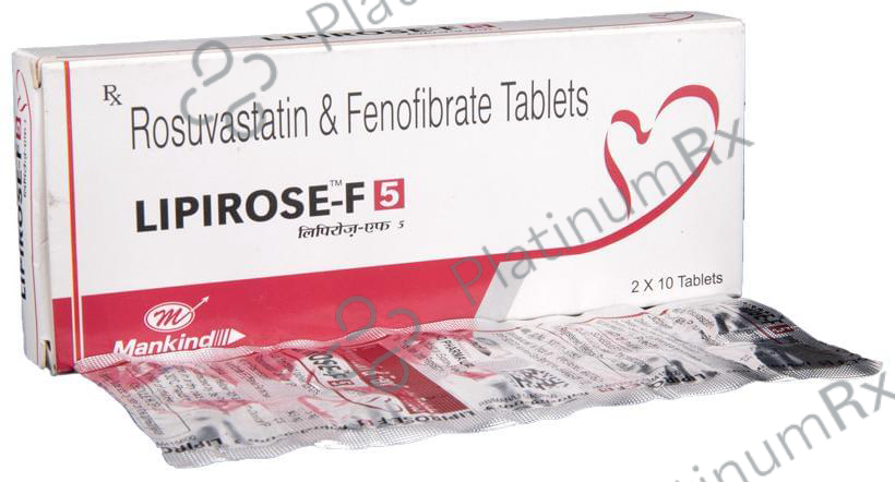 Lipirose F 145/5mg Tablet 10s