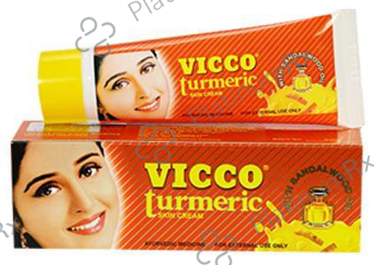 Vicco Turmeric Skin Cream with Sandalwood Oil 70 gm