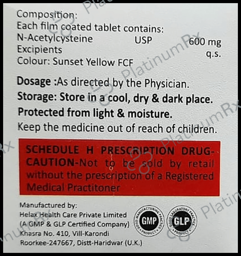 Mucochek 600 Tablet