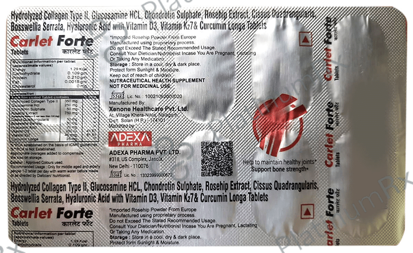 Carlet Forte Tablet