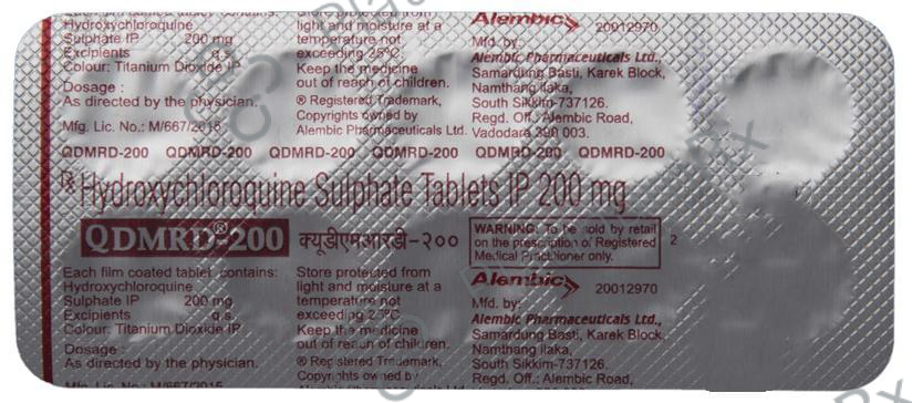 Qdmrd 200mg Tablet 10s