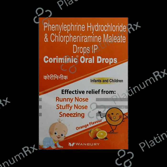 Coriminic 2/5mg Drops 15ml