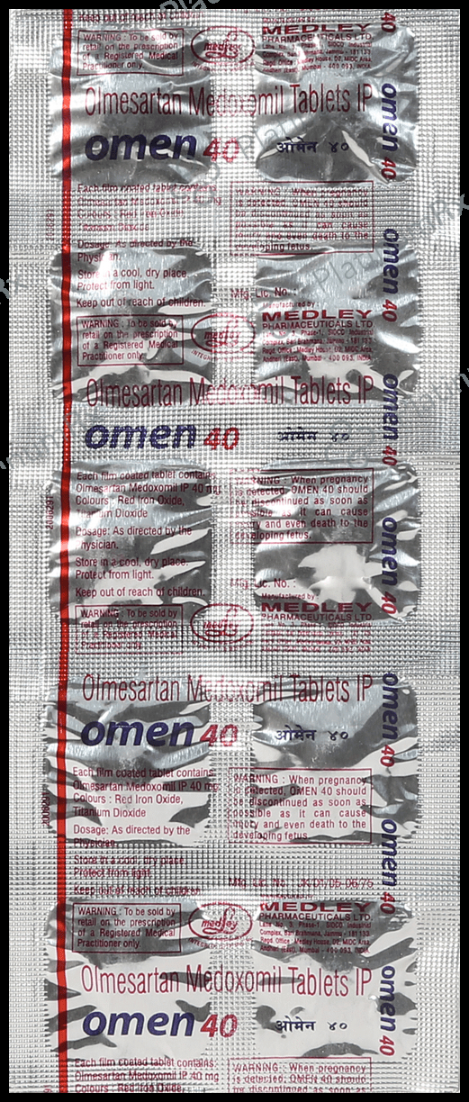 Omen 40mg Tablet 10s