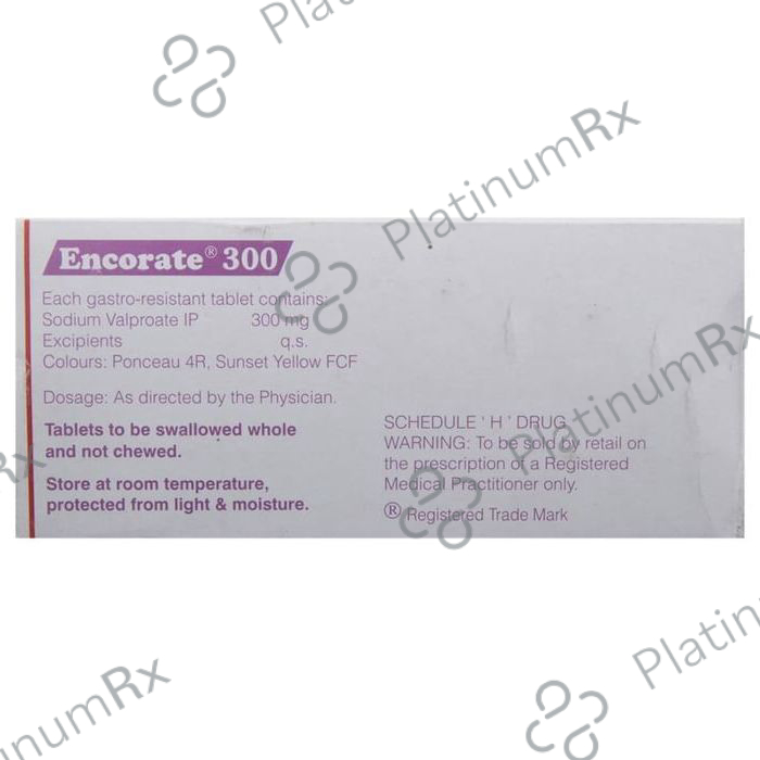 Encorate 300mg Tablet CR 10s