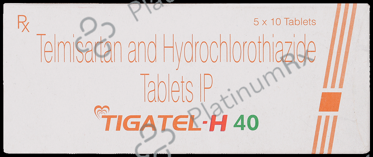 Tigatel H 40/12.5mg Tablet 10s