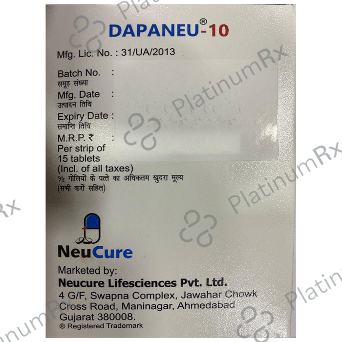 Dapaneu 10 Tablet