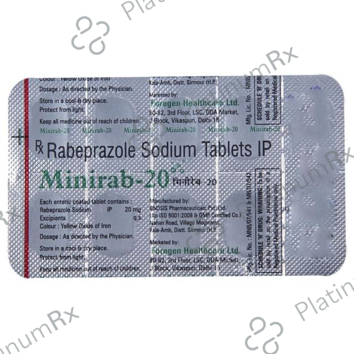Minirab 20 Tablet