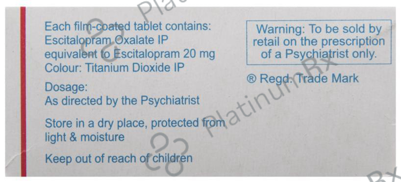 Recita 20mg Tablet 10s